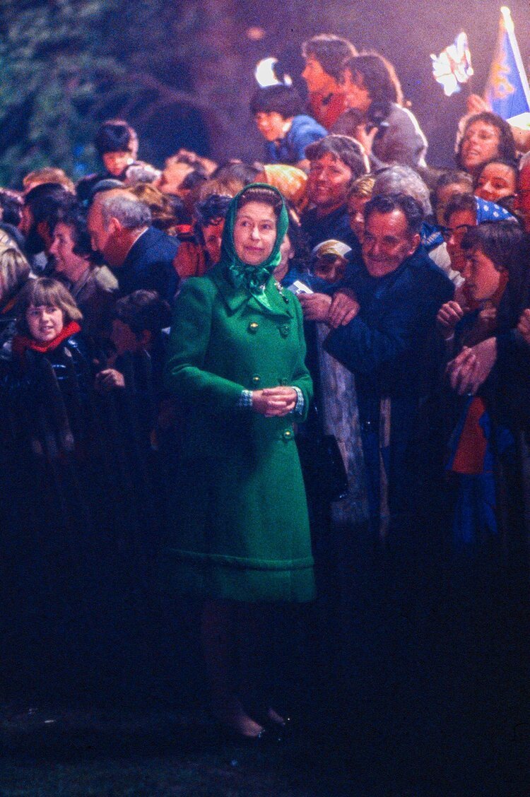  Queen Elizabeth’s Silver Jubilee, Regent Park “walk-about,” 1979 © Christopher Little 